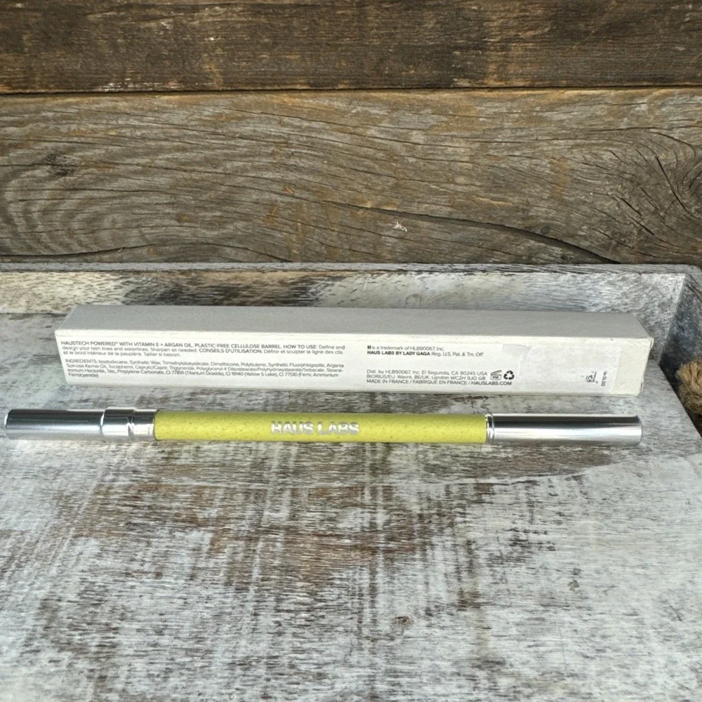 Haus Labs‎ Optic Intensity Eyeliner Lady Gaga Chartreuse Matte | MSRP = $22
